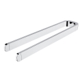 NIMCO NK 30098-26 - Sieninė rankšluosčių kabykla NIKAU 39 cm blizgus chromas