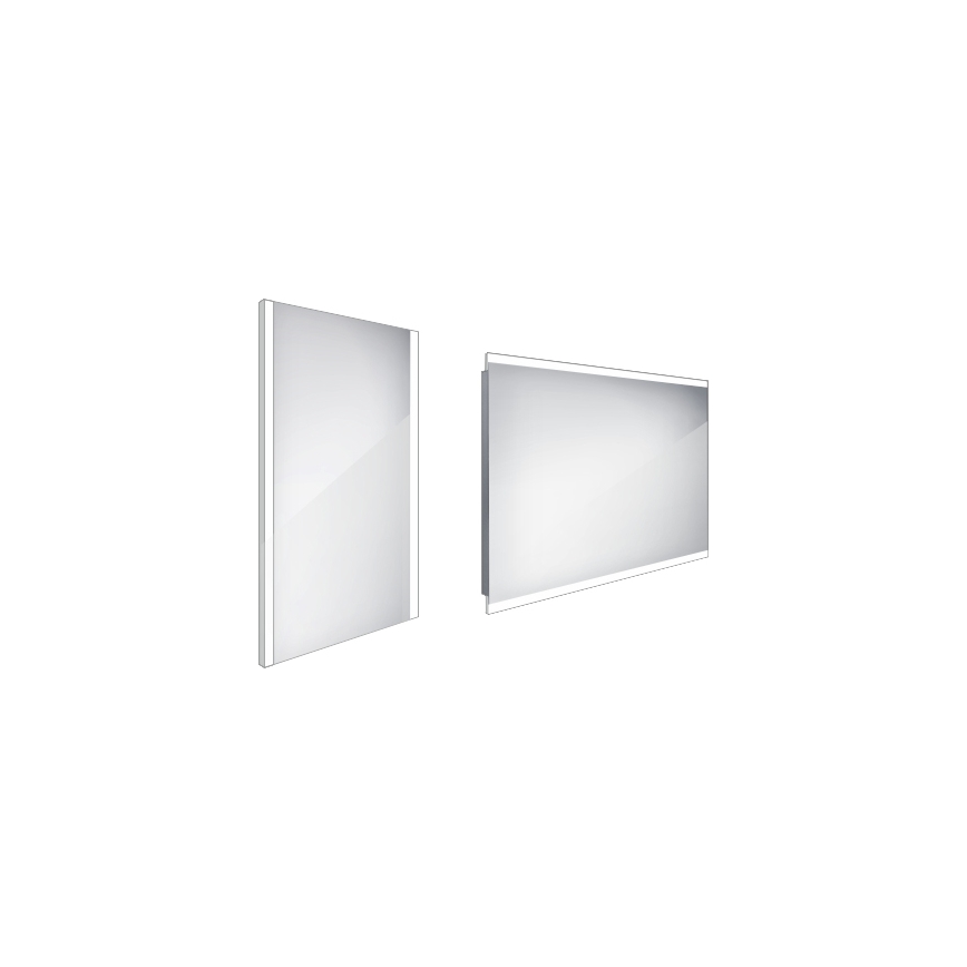 NIMCO ZP 11000 - LED vonios veidrodis su apšvietimu LED/18W/230V 6500K 60x40 cm IP44