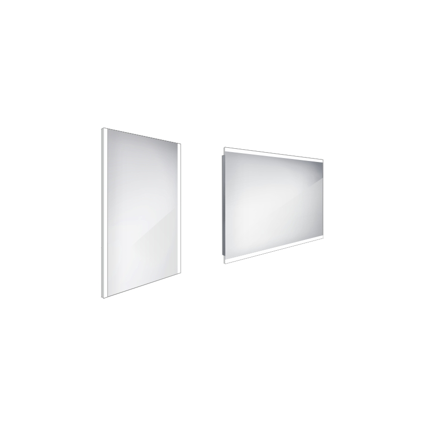 NIMCO ZP 11001 - LED vonios veidrodis su apšvietimu LED/21W/230V 6500K 70x50 cm IP44