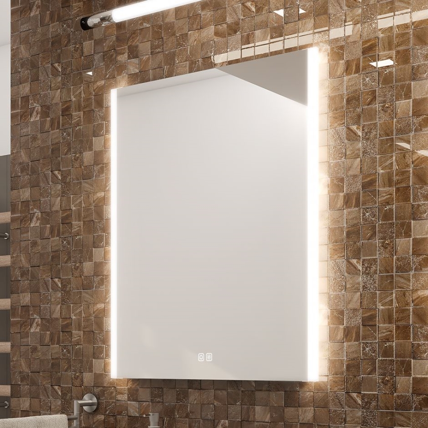 NIMCO ZP 11001VX - LED pritemdomas apšviestas veidrodis voniai LED/21W/230V 3000-6500K 70x50 cm IP44