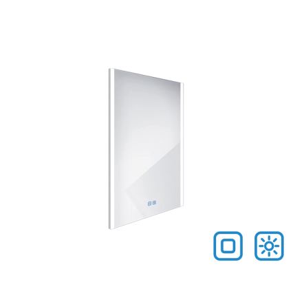 NIMCO ZP 11001VX - LED pritemdomas apšviestas veidrodis voniai LED/21W/230V 3000-6500K 70x50 cm IP44