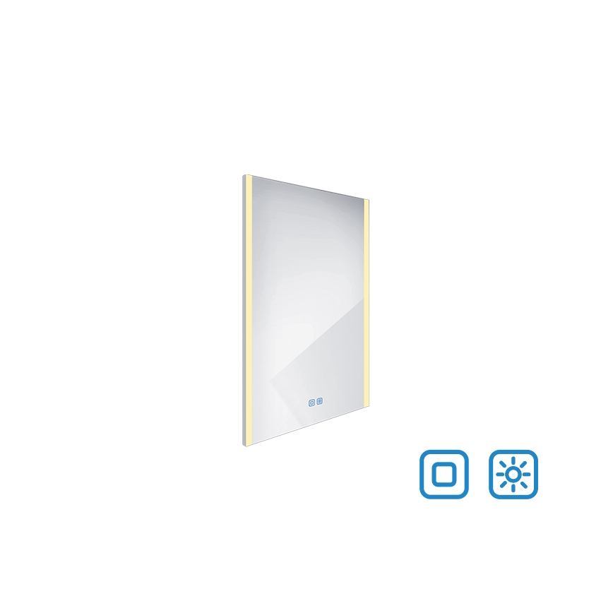 NIMCO ZP 11001VX - LED pritemdomas apšviestas veidrodis voniai LED/21W/230V 3000-6500K 70x50 cm IP44