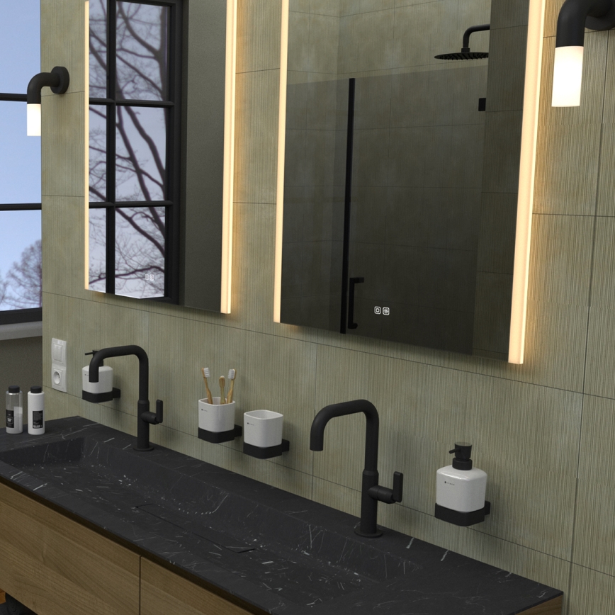 NIMCO ZP 11001VX - LED dimeriuojamas apšviestas vonios veidrodis LED/21W/230V 3000-6500K 70x50 cm IP44