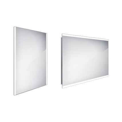 NIMCO ZP 11002 - LED vonios veidrodis su apšvietimu LED/24W/230V 6500K 80x60 cm IP44