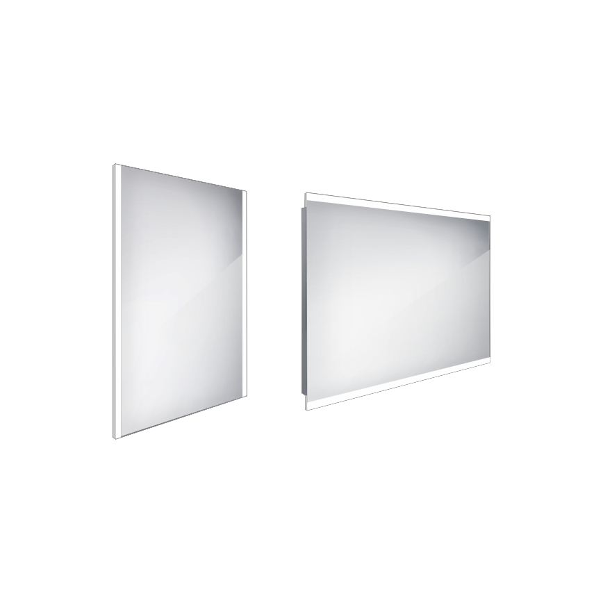 NIMCO ZP 11002 - LED vonios veidrodis su apšvietimu LED/24W/230V 6500K 80x60 cm IP44