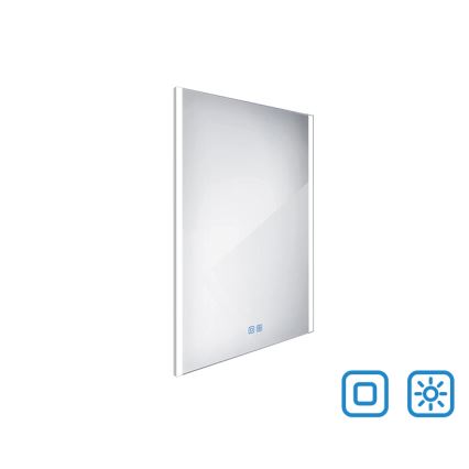 NIMCO ZP 11002VX - LED pritemdomas apšviestas veidrodis voniai LED/24W/230V 3000-6500K 80x60 cm IP44