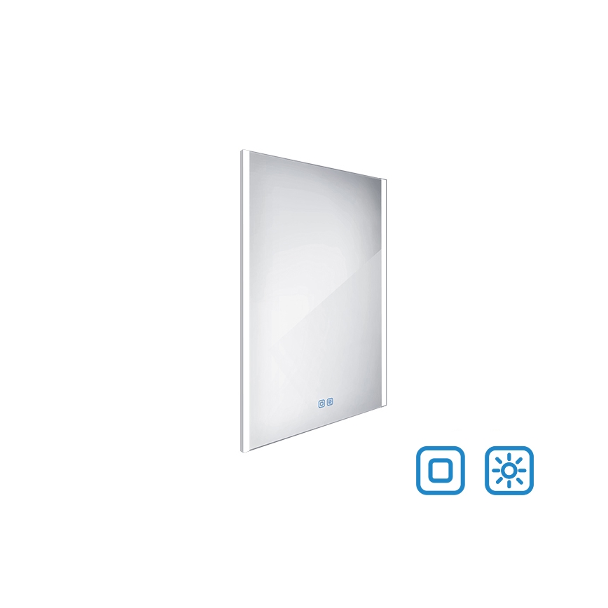 NIMCO ZP 11002VX - LED pritemdomas apšviestas veidrodis voniai LED/24W/230V 3000-6500K 80x60 cm IP44