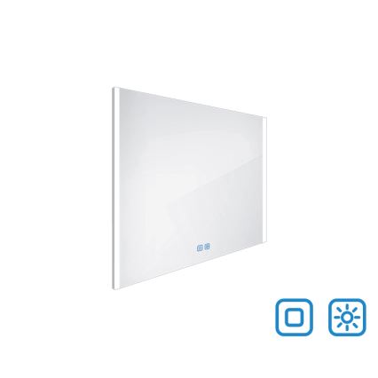NIMCO ZP 11003VX - LED pritemdomas apšviestas veidrodis voniai LED/21W/230V 3000-6500K 70x80 cm IP44
