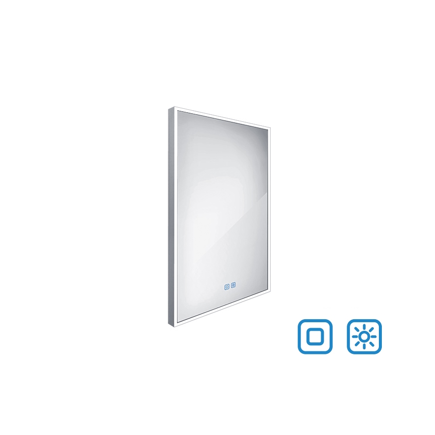 NIMCO ZP 13001VX - LED pritemdomas apšviestas veidrodis voniai LED/35W/230V 3000-6500K 70x50 cm IP44