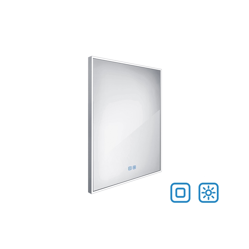 NIMCO ZP 13002VX - LED pritemdomas apšviestas veidrodis voniai LED/41W/230V 3000-6500K 80x60 cm IP44