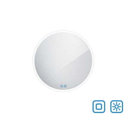 NIMCO ZP 26000RVX - LED pritemdomas apšviestas veidrodis voniai LED/26W/230V 3000-6500K diametras 60 cm IP44