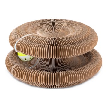 Nobleza - 3 viename draskyklė katėms, ruda