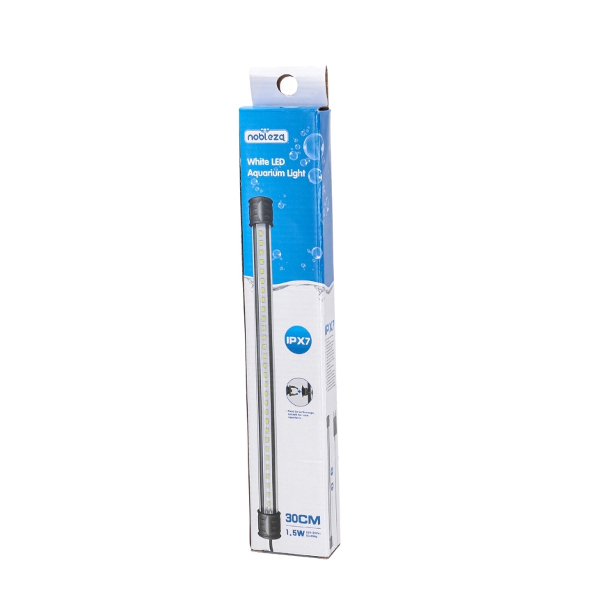Nobleza - LED Akvariumo apšvietimas LED/1,5W/230V IPX7 30 cm