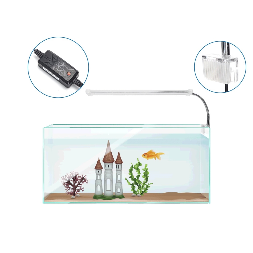 Nobleza - LED Akvariumo apšvietimas LED/8W/230V IPX7 30 cm