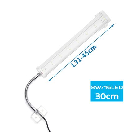 Nobleza - LED Akvariumo apšvietimas LED/8W/230V IPX7 30 cm