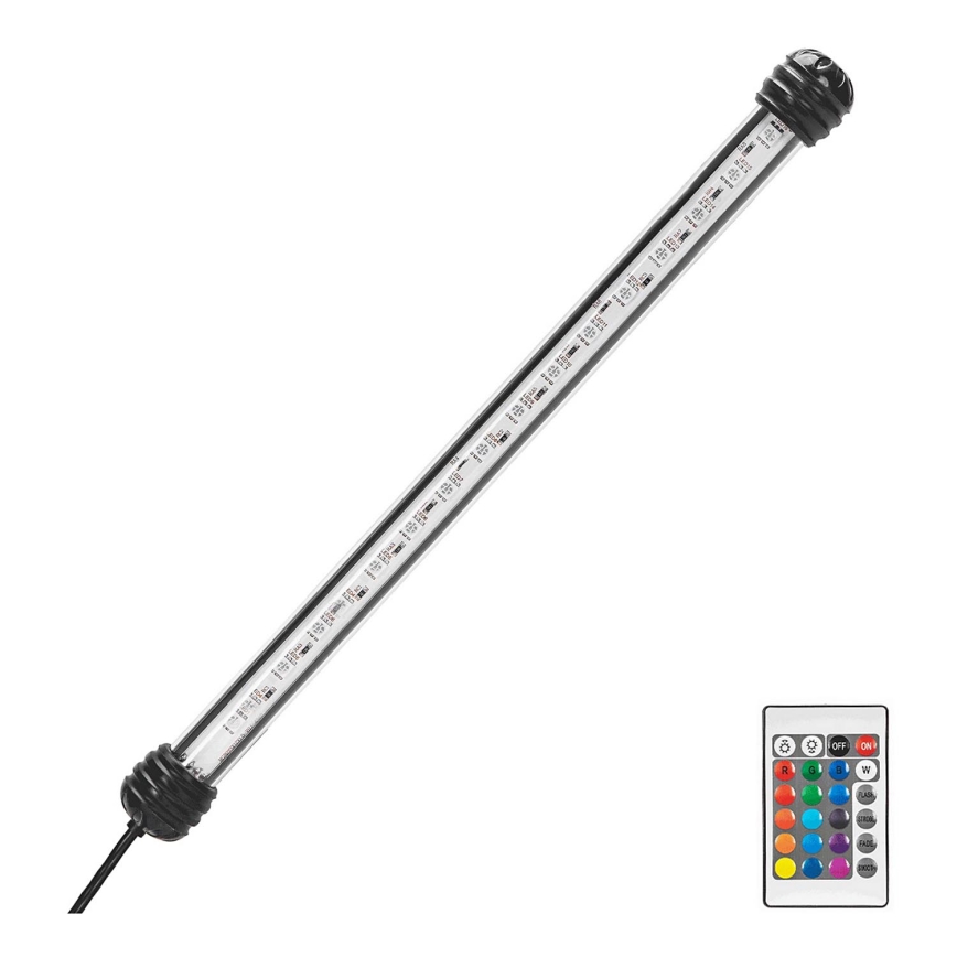 Nobleza - LED RGB Akvariumo apšvietimas LED/3W/230V IPX7 + nuotolinio valdymo pultas