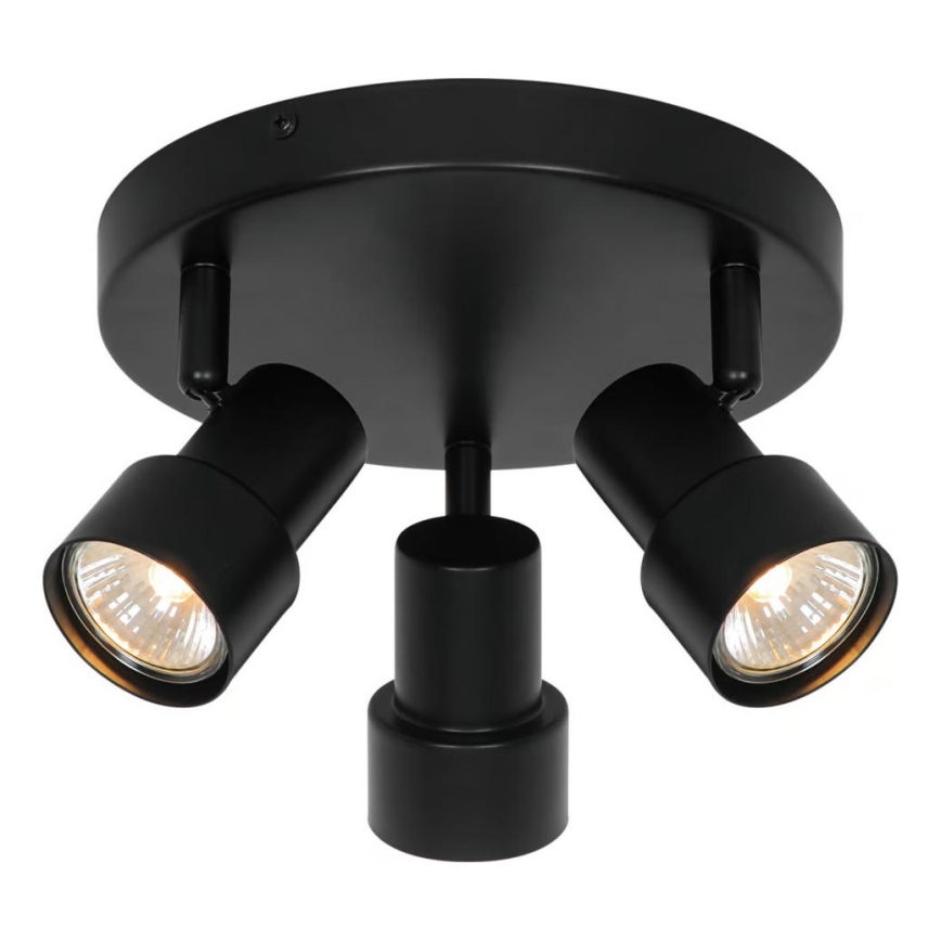 Nordlux - Akcentinis apšvietimas BOSTON 3xGU10/5W/230V juoda
