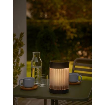 Nordlux - COUPAR LED saulės lempa, 3,2 W / 3,7 V, juoda