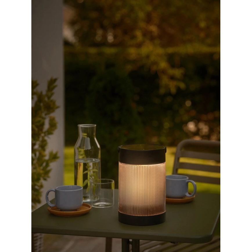 Nordlux - COUPAR LED saulės lempa, 3,2 W / 3,7 V, juoda