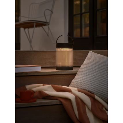 Nordlux - COUPAR LED saulės lempa, 3,2 W / 3,7 V, juoda