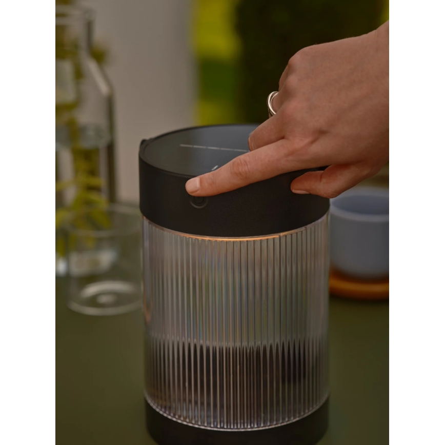 Nordlux - COUPAR LED saulės lempa, 3,2 W / 3,7 V, juoda