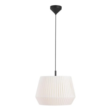 Nordlux - DICTE pakabinamas šviestuvas ant laido 1xE27/60W/230V Ø40 cm baltas
