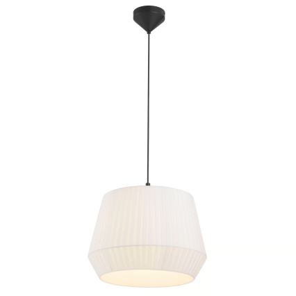 Nordlux - DICTE pakabinamas šviestuvas ant laido 1xE27/60W/230V Ø40 cm baltas