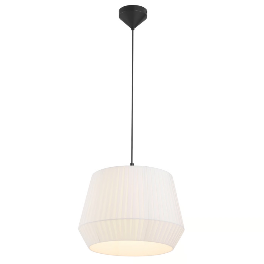 Nordlux - DICTE pakabinamas šviestuvas ant laido 1xE27/60W/230V Ø40 cm baltas