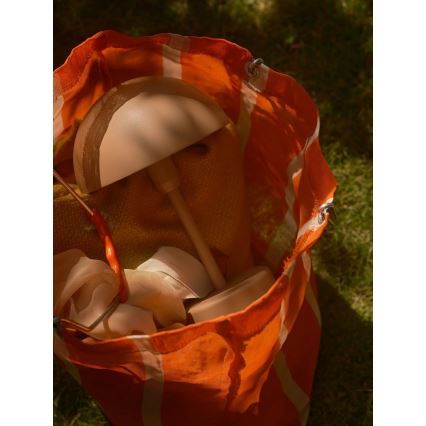 Nordlux - LED reguliuojama įkraunama lauko stalo lempa ELLEN LED/2,8W/3,7V 2200 mAh IP44 ruda