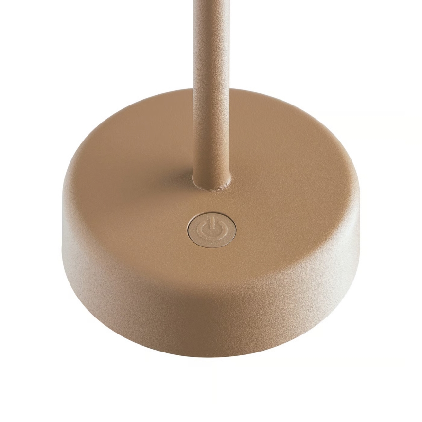 Nordlux - LED reguliuojama įkraunama lauko stalo lempa ELLEN LED/2,8W/3,7V 2200 mAh IP44 ruda