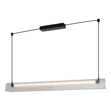 Nordlux - Dimeriuojamas LED pakabinamas šviestuvas ant laido ALIANI LED/20W/230V 3000K juodas/skaidrus