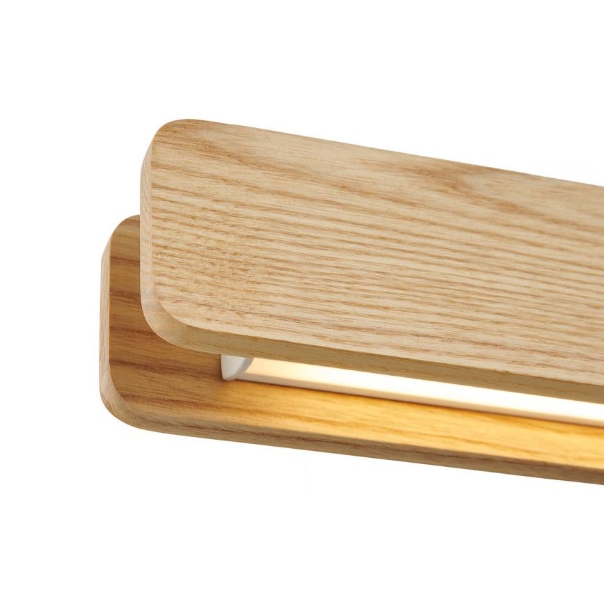 Nordlux - dimeriuojamas LED pakabinamas šviestuvas ant laido ILGAS LED/47W/230V 3000K smėlio/balta/uosis 115 cm