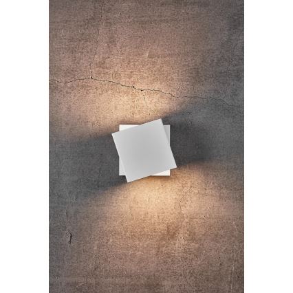 Nordlux - LED dimeriuojamas lauko sieninis šviestuvas TURN LED/13,8W/230V IP54 baltas