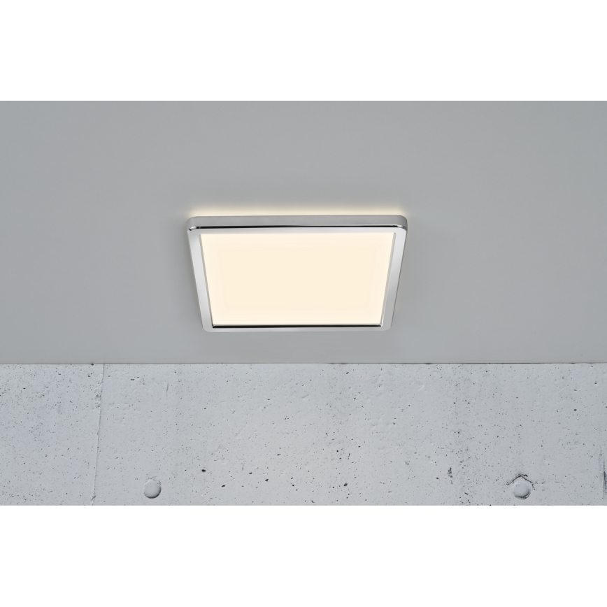Nordlux - dimeriuojamas LED vonios kambario lubų šviestuvas OJA LED/14,5W/230V 3000/4000K IP54 30x30 cm