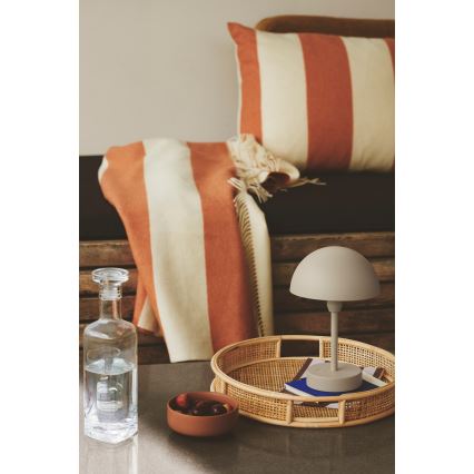 Nordlux - įkraunama lauko stalinė LED lempa ELLEN su ryškumo reguliavimu LED/2,8W/3,7V 2200 mAh IP44 smėlio spalvos