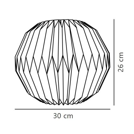 Nordlux - Šviestuvo gaubtas sietynui BELLOY E27 diametras 30 cm