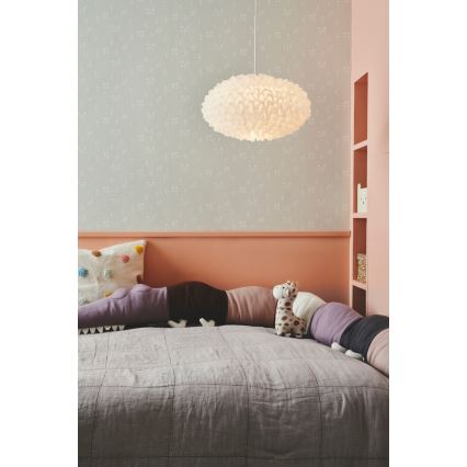 Nordlux - Šviestuvo gaubtas sietynui VILLO E27 diametras 30 cm balta