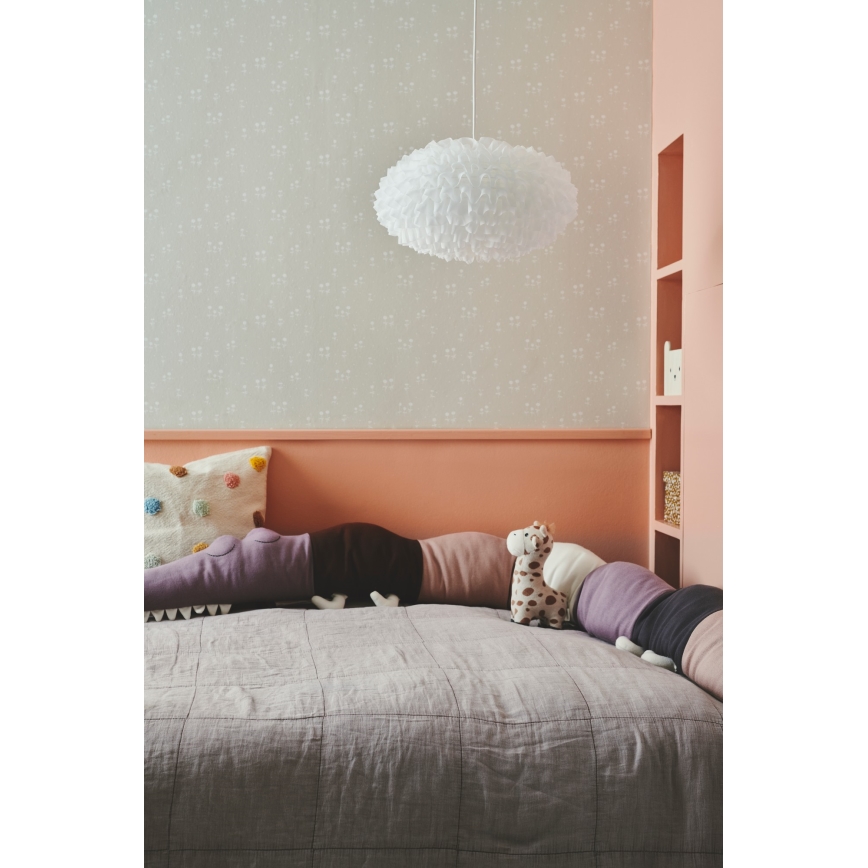 Nordlux - Šviestuvo gaubtas sietynui VILLO E27 diametras 30 cm balta
