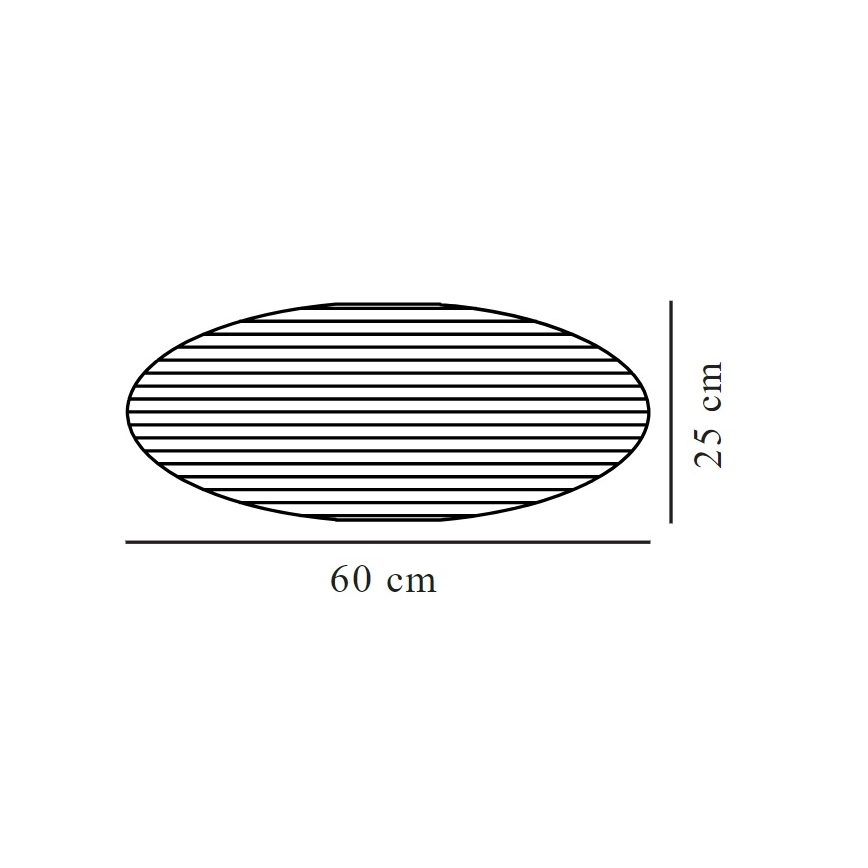 Nordlux - Šviestuvo gaubtas sietynui VILLO E27 diametras 60 cm balta