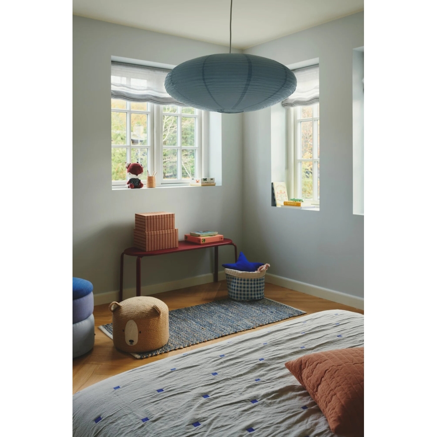 Nordlux - Šviestuvo gaubtas sietynui VILLO E27 diametras 60 cm mėlyna