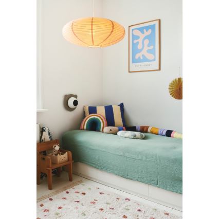 Nordlux - Šviestuvo gaubtas sietynui VILLO E27 diametras 60 cm ruda
