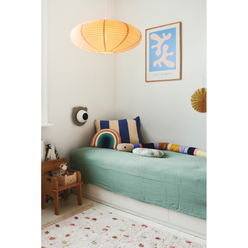 Nordlux - Šviestuvo gaubtas sietynui VILLO E27 diametras 60 cm ruda