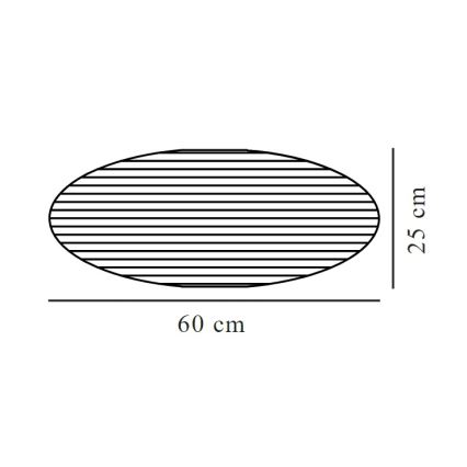 Nordlux - Šviestuvo gaubtas sietynui VILLO E27 diametras 60 cm violetinė