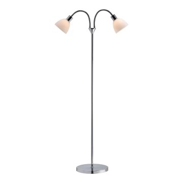 Nordlux - grindinė lempa RAY 2xE14/25W/230V blizgus chromas