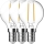 Nordlux - KOMPLEKTAS 3x LED elektros lemputė FILAMENT G45 E14/4W/230V 4000K