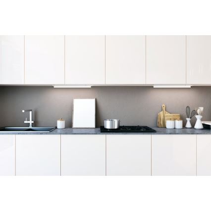 Nordlux - reguliuojamas LED po spintelės šviestuvas LATONA LED/8W/230V 3000/4000K 56,2 cm