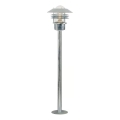 Nordlux - Lauko lempa VEJERS 1xE27/60W/230V IP54 sidabrinė