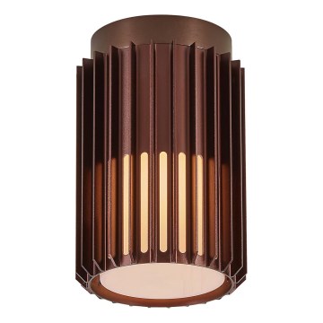 Nordlux - Lauko lubinis šviestuvas ALUDRA 1xE27/15W/230V ruda