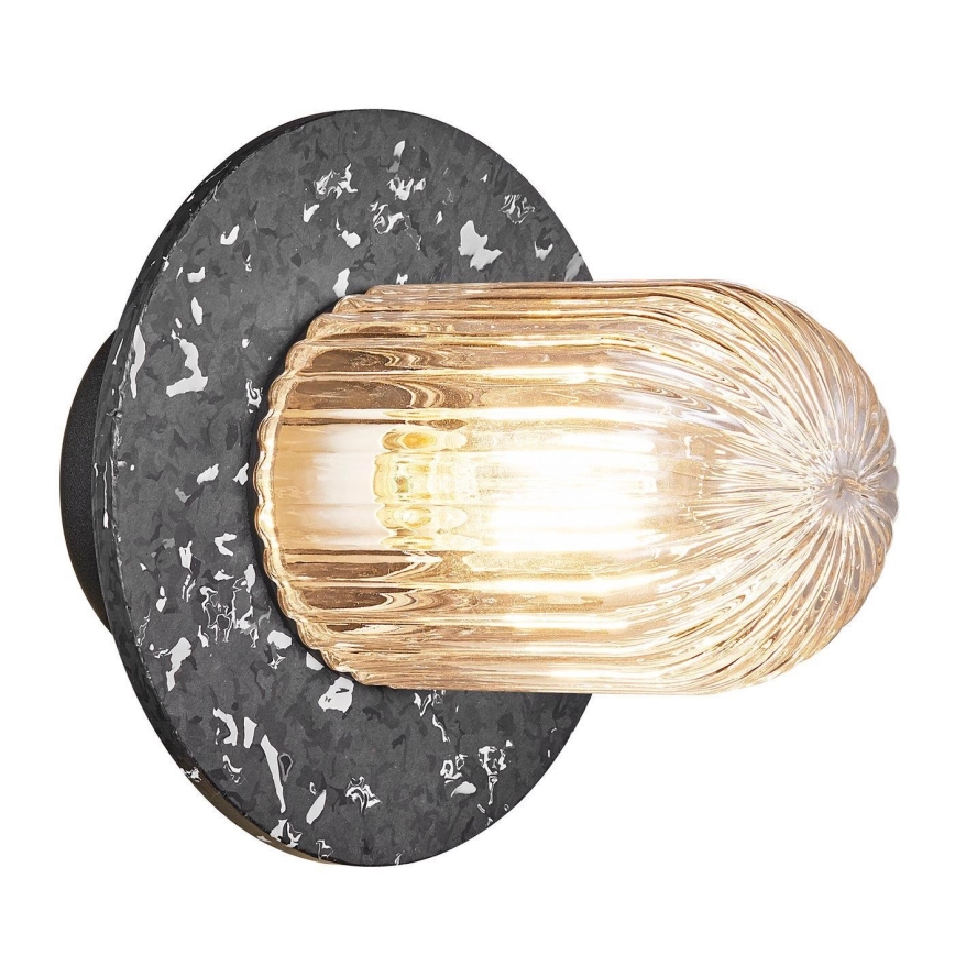 Nordlux - Lauko lubinis šviestuvas JANUKA 1xE27/60W/230V IP54 juoda