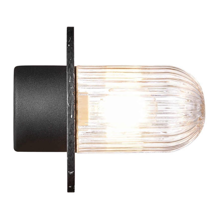 Nordlux - Lauko lubinis šviestuvas JANUKA 1xE27/60W/230V IP54 juoda